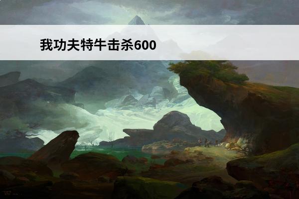 我功夫特牛击杀600
