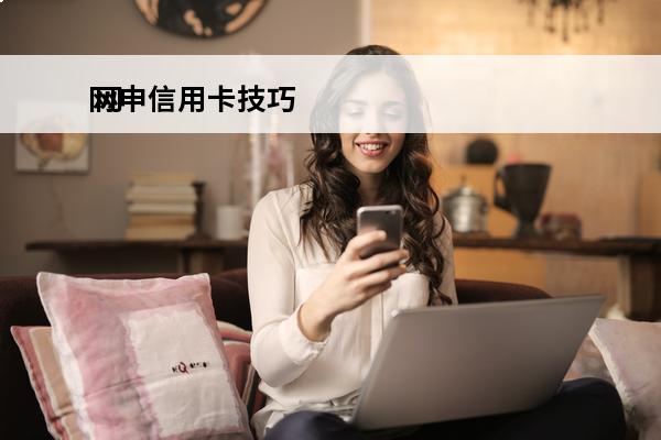 网申信用卡技巧
 网