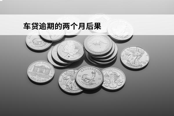 车贷逾期的两个月后果