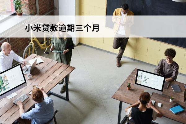 小米贷款逾期三个月
