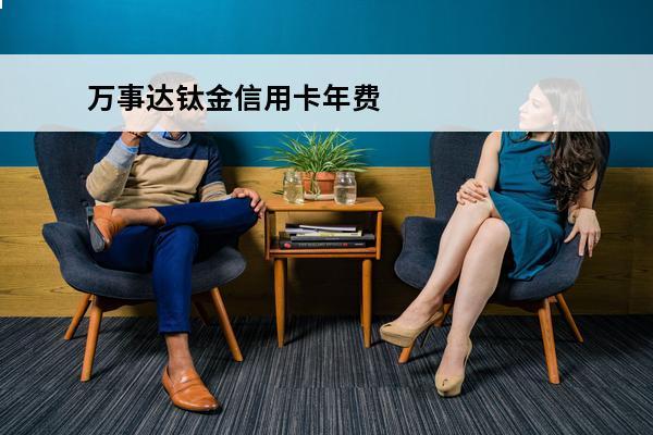 万事达钛金信用卡年费
(万事达卡年费)