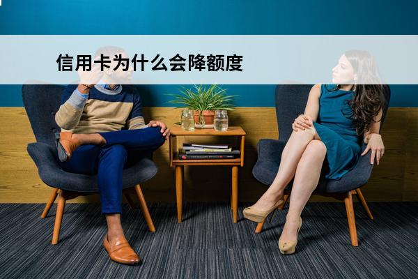 信用卡为什么会降额度
(信用卡为什么会降额度呢)