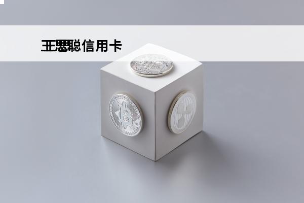 王思聪信用卡
 王思