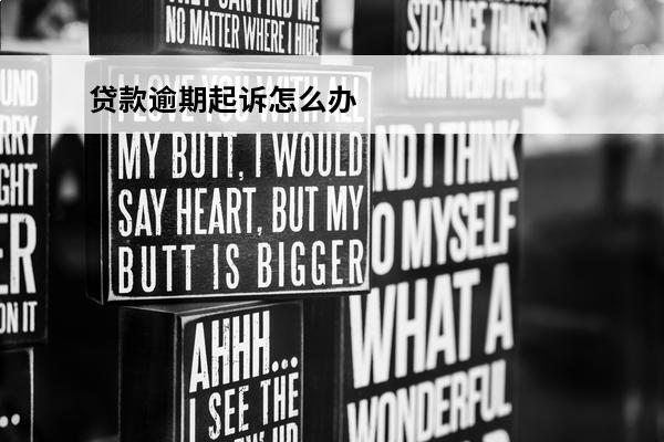 贷款逾期**怎么办

