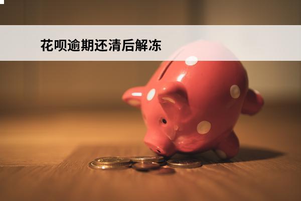花呗逾期还清后解冻
(花呗逾期冻结了,现在已经全部还清了,怎样才能解冻?)