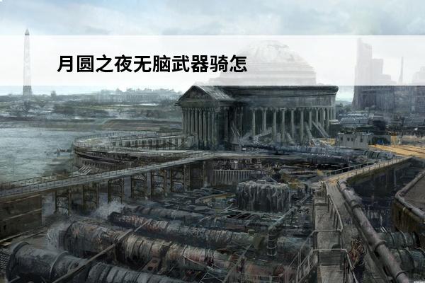 月圆之夜无脑武器骑怎