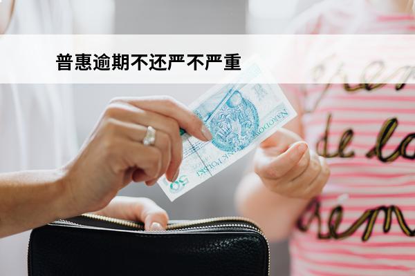 普惠逾期不还严不严重