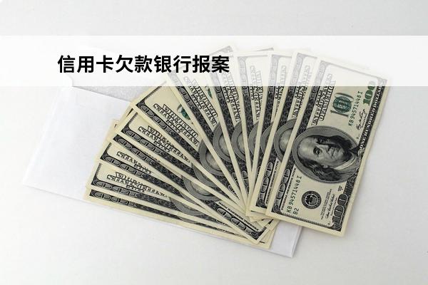 信用卡欠款银行报案
