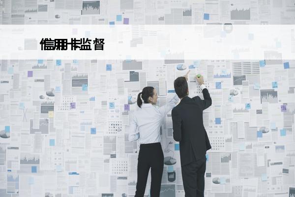 信用卡监督
 信用卡