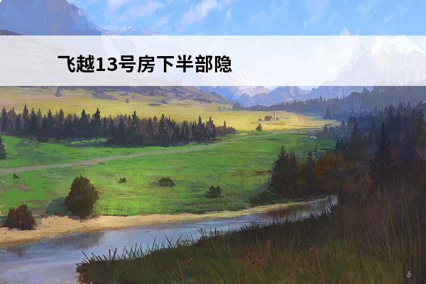 飞越13号房下半部隐
