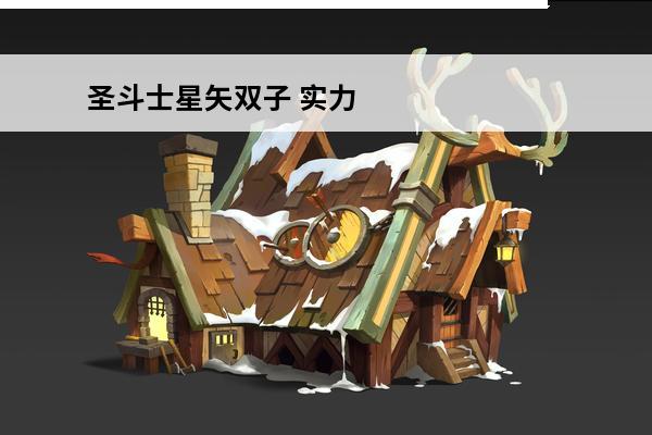圣斗士星矢双子 实力