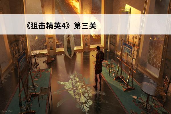 《狙击精英4》第三关