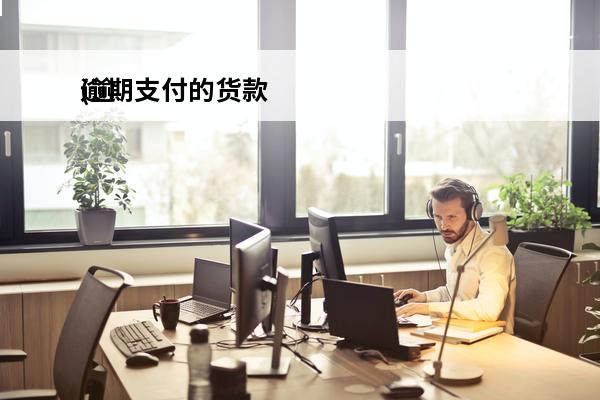 逾期支付的货款
(逾