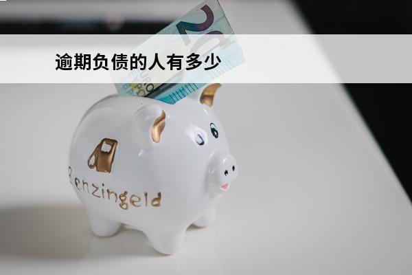 逾期负债的人有多少

