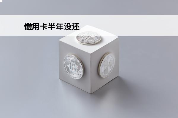 信用卡半年没还
 信