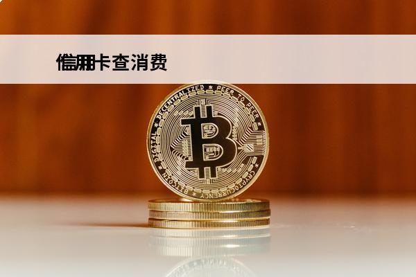 信用卡查消费
 信用
