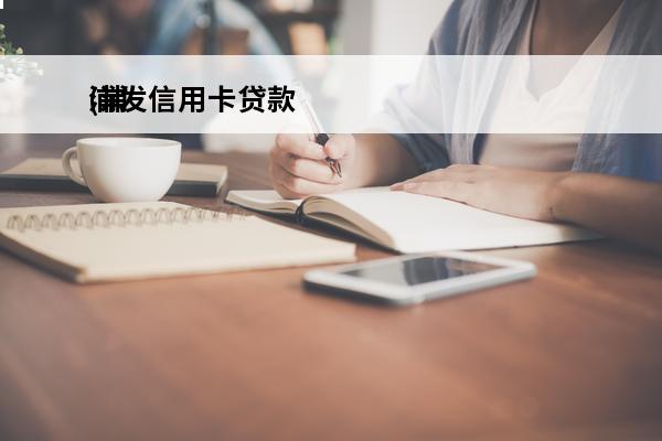 浦发信用卡贷款
(浦