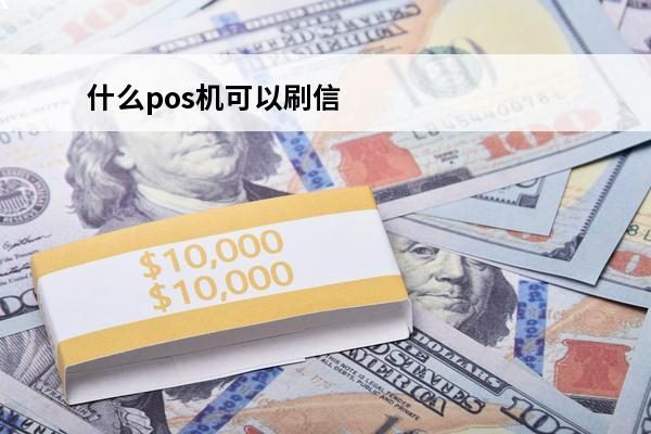 什么pos机可以刷信