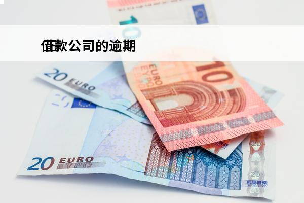 借款公司的逾期
 正