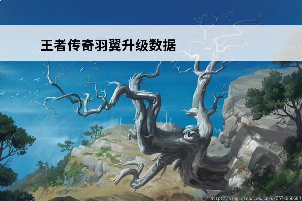 王者传奇羽翼升级数据