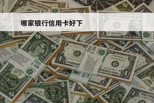 哪家银行信用卡好下
(哪家银行信用卡好下卡额度高)