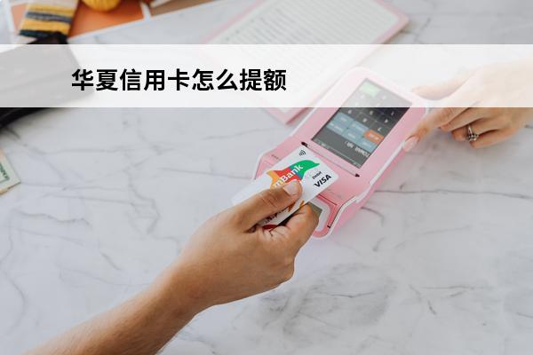 华夏信用卡怎么提额
(华夏信用卡提额)