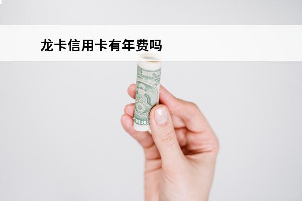 龙卡信用卡有年费吗

