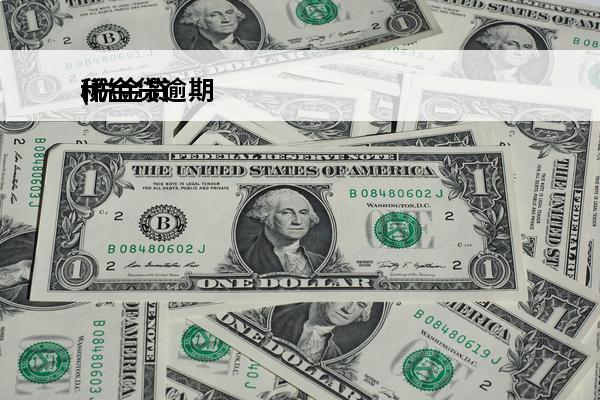 税金贷逾期
(税金贷