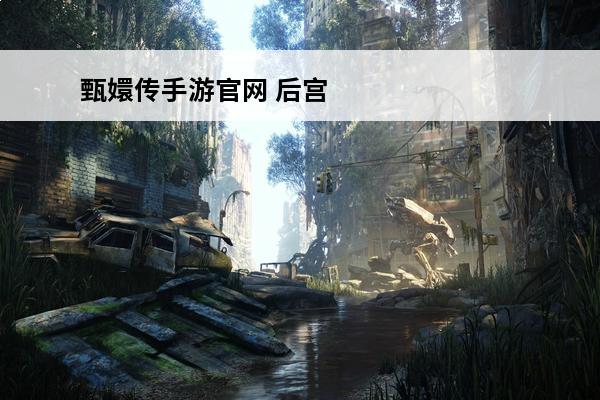 甄嬛传手游官网 后宫