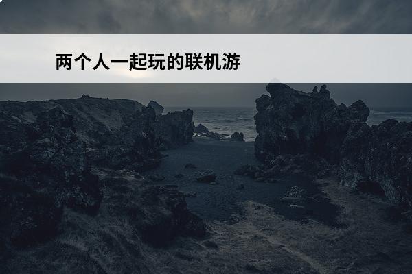 两个人一起玩的联机游戏(5人一起玩的联机游戏)