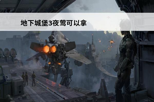 地下城堡3夜莺可以拿什么代替 地下城堡3：魂之诗 地下城堡3夜莺值得培养吗？