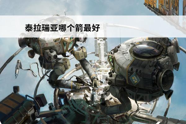 泰拉瑞亚哪个箭最好 