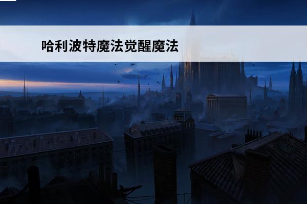 哈利波特魔法觉醒魔法