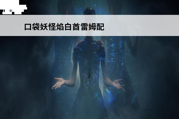 口袋妖怪焰白酋雷姆配