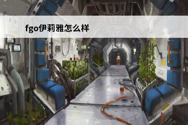 fgo伊莉雅怎么样 fgo伊莉雅技能宝具怎么样