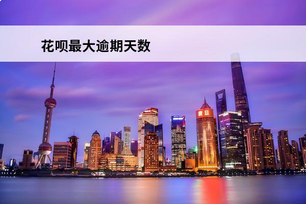 花呗最大逾期天数
 