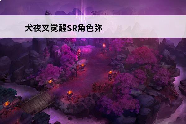 犬夜叉觉醒SR角色弥