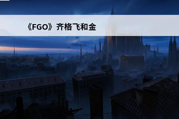 《FGO》齐格飞和金