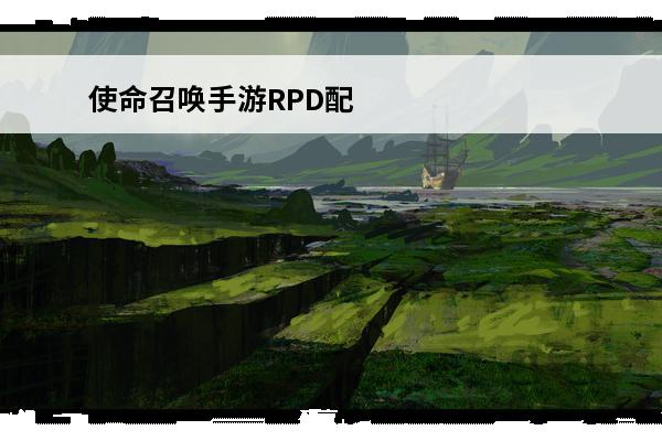 使命召唤手游RPD配